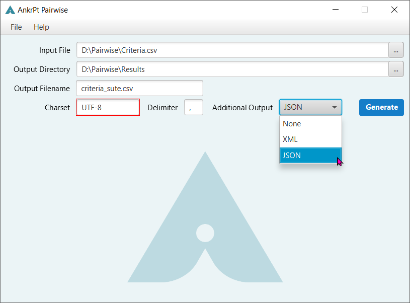 ui preferences charset